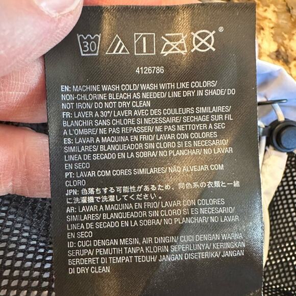 Volcom Mens Size Small Water Resistant Black & Yellow Quarter Zip Windbreaker - Picture 7 of 8